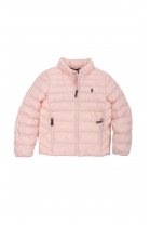 Pink insulated jacket for girls, Polo Ralph Lauren