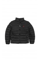 Black insulated jacket for children, Polo Ralph Lauren
