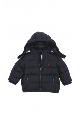 Navy blue insulated jacket for boys, Polo Ralph Lauren