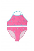Pink 2 pieces swimsuit for girls, Polo Ralph Lauren