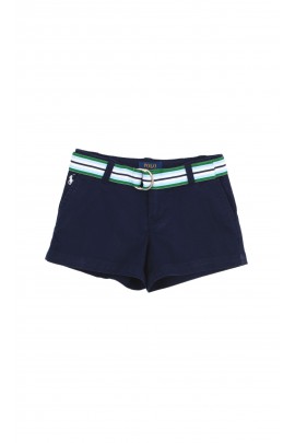 Navy blue shorts for girls, Polo Ralph Lauren