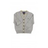 Elegant grey unbuttoned jumper for boys, Polo Ralph Lauren