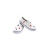 White slip-on trainers for children, Polo Ralph Lauren