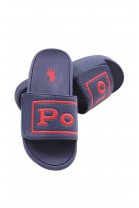 Navy blue flip flops for boys, Polo Ralph Lauren