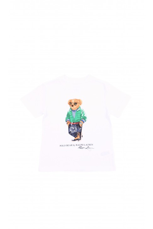 T-shirt with Polo Bear for boys, Polo Ralph Lauren