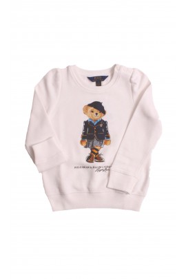 Girls' sweatshirt with the iconic Bear, Polo Ralph Lauren