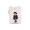 Girls' short-sleeved T-shirt with the iconic Bear, Polo Ralph Lauren 