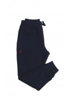 Navy blue sweatpants with ribbed hem, Polo Ralph Lauren