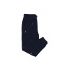 Navy blue sweatpants with colourful polo player badges, Polo Ralph Lauren