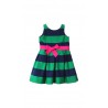 Green and navy blue striped dress, Polo Ralph Lauren