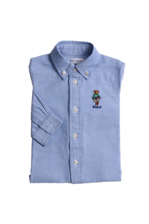 Blue elegant baby oxford shirt, Ralph Lauren