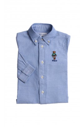Blue elegant baby oxford shirt, Ralph Lauren
