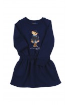 Navy blue knitted tracksuit dress, Polo Ralph Lauren