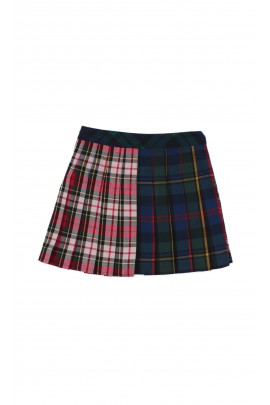 Girls' colourful checked skirt, Polo Ralph Lauren