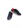 Navy blue sport shoes with lace-up fastening, Polo Ralph Lauren