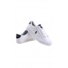 White sports shoes with lace-up fastening, Polo Ralph Lauren