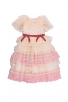 Elegant pastel-coloured tulle dress, Patachou