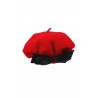 Red girls' beret with bow, Patachou
