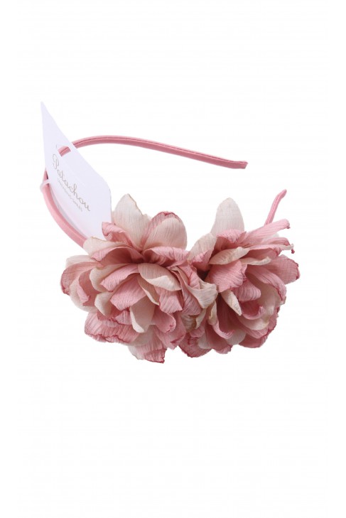 Pastel hairband decorated with flowers, Patachou