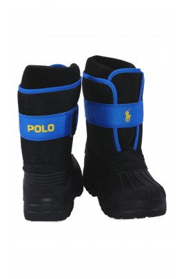 Black boys' snow boots, Polo Ralph Lauren