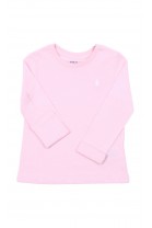 Pink girls' long sleeve t-shirt, Polo Ralph Lauren