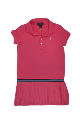 Pink polo collar dress for girls, Polo Ralph Lauren