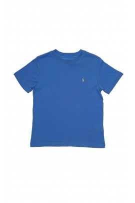 Blue short sleeve boys' t-shirt, Polo Ralph Lauren