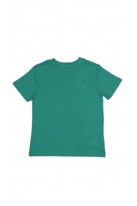 Green short sleeve boys' t-shirt, Polo Ralph Lauren