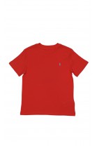 Orange short sleeve boys' t-shirt, Polo Ralph Lauren