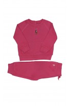 Pink baby tracksuit bottoms, Ralph Lauren