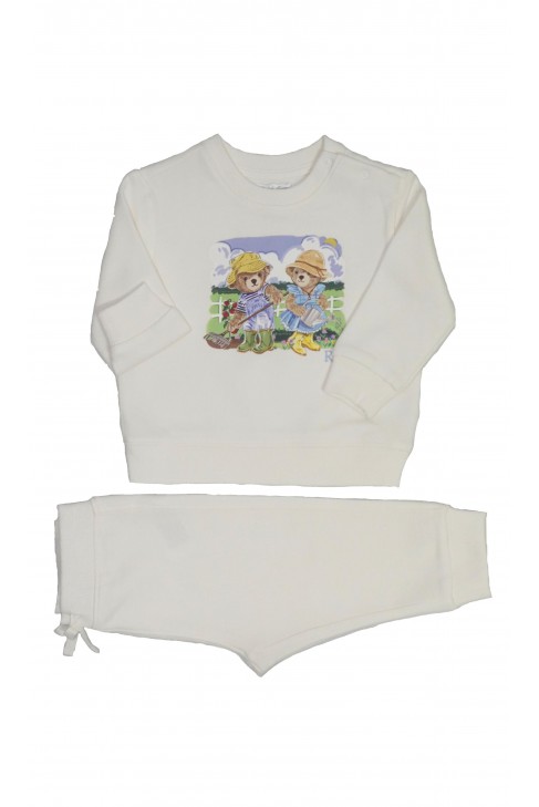 White baby sweatpants, Ralph Lauren