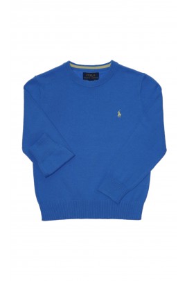 Blue thin boy's jumper, Polo Ralph Lauren