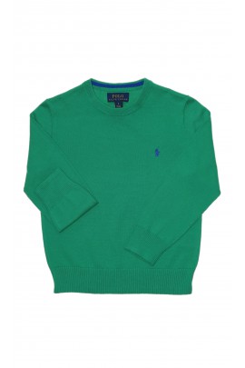 Green thin boy's jumper, Polo Ralph Lauren