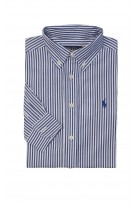 Elegant boys' shirt with navy blue stripes, Polo Ralph Lauren
