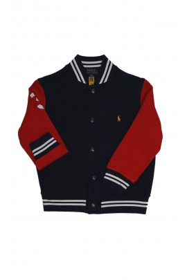 Iconic 2-colour baseball sweatshirt, Polo Ralph Lauren