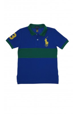 Boys' 2-colour polo shirt, Polo Ralph Lauren