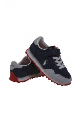 Boys' navy blue sports shoes, Polo Ralph Lauren