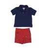 Baby boy's polo shirt + shorts, Ralph Lauren