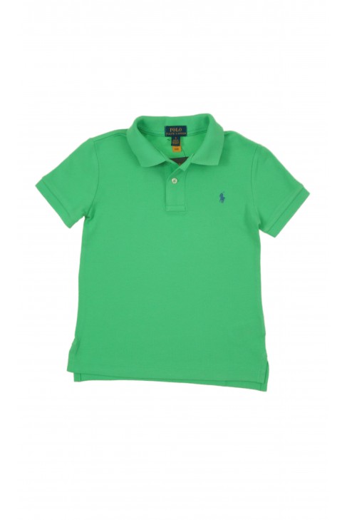 Boys' emerald polo shirt, Polo Ralph Lauren