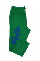 Green tracksuit trousers with POLO lettering, Polo Ralph Lauren