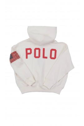 White girls' sweatshirt, Polo Ralph Lauren