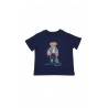 Infant navy blue boy's t-shirt, Ralph Lauren
