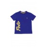Sapphire T-shirt with the POLO inscription, Polo Ralph Lauren