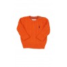 Orange cable knit sweater, Ralph Lauren