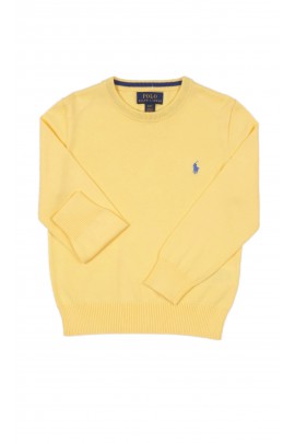 Yellow thin boy's jumper, Polo Ralph Lauren