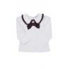 White girl's knitted collared blouse, Patachou