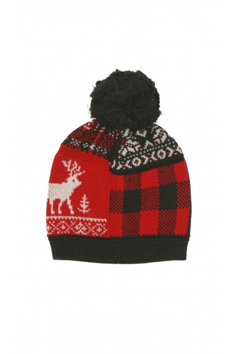 Warm winter beanie with Christmas styling, Polo Ralph Lauren