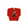 Red jumper with iconic Bear Polo, Ralph Lauren