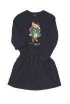 Navy sweatshirt dress, Polo Ralph Lauren