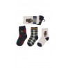 Colorful Girl's Socks 3-Pack, Polo Ralph Lauren